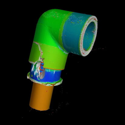 PVC Pipe Thickness Readings